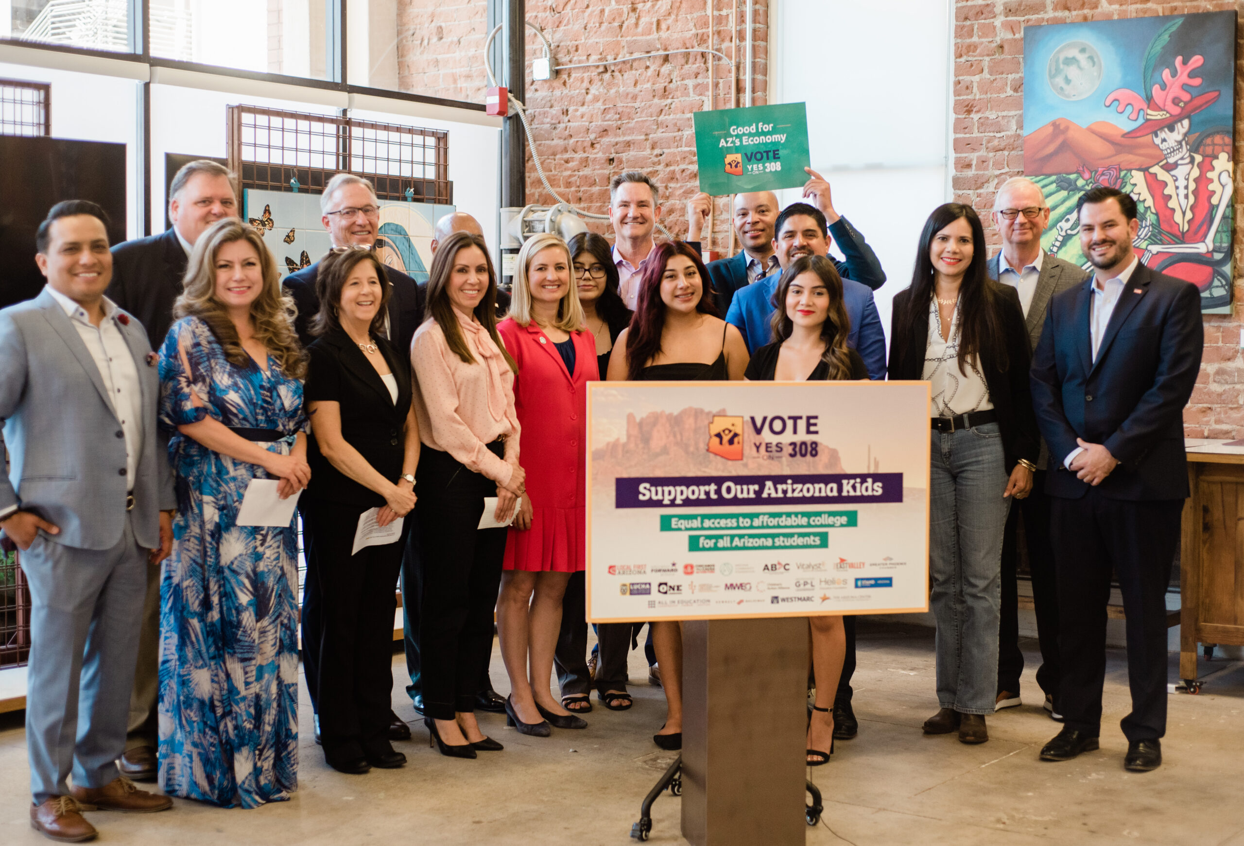 Mayors Gallego and Giles Joined Dreamers, AZ Business Leaders to Urge Voting YES on Prop 308