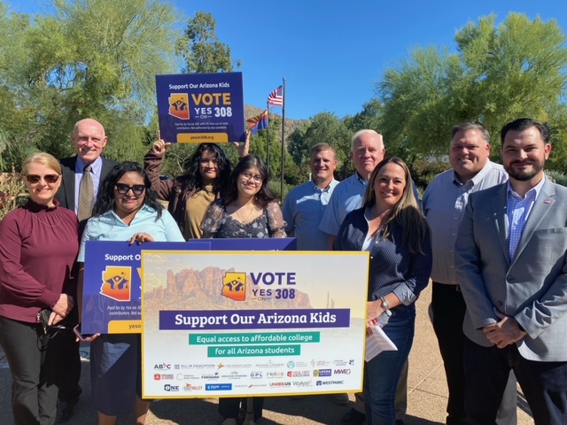 Today in Phoenix: Top Arizona GOP Lawmakers and Biz Leader Rally to Urge a Vote Yes on Prop. 308 for Dreamer Tuition Equality